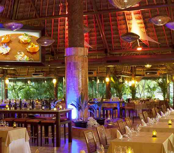 Inside view of the Fuentes Culinary Theater of the all-inclusive resort | El Dorado Royal