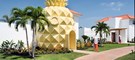 outdoor view of spongebob squarepant theme villa at nickelodeon hotel resorts in punta cana dominican republic