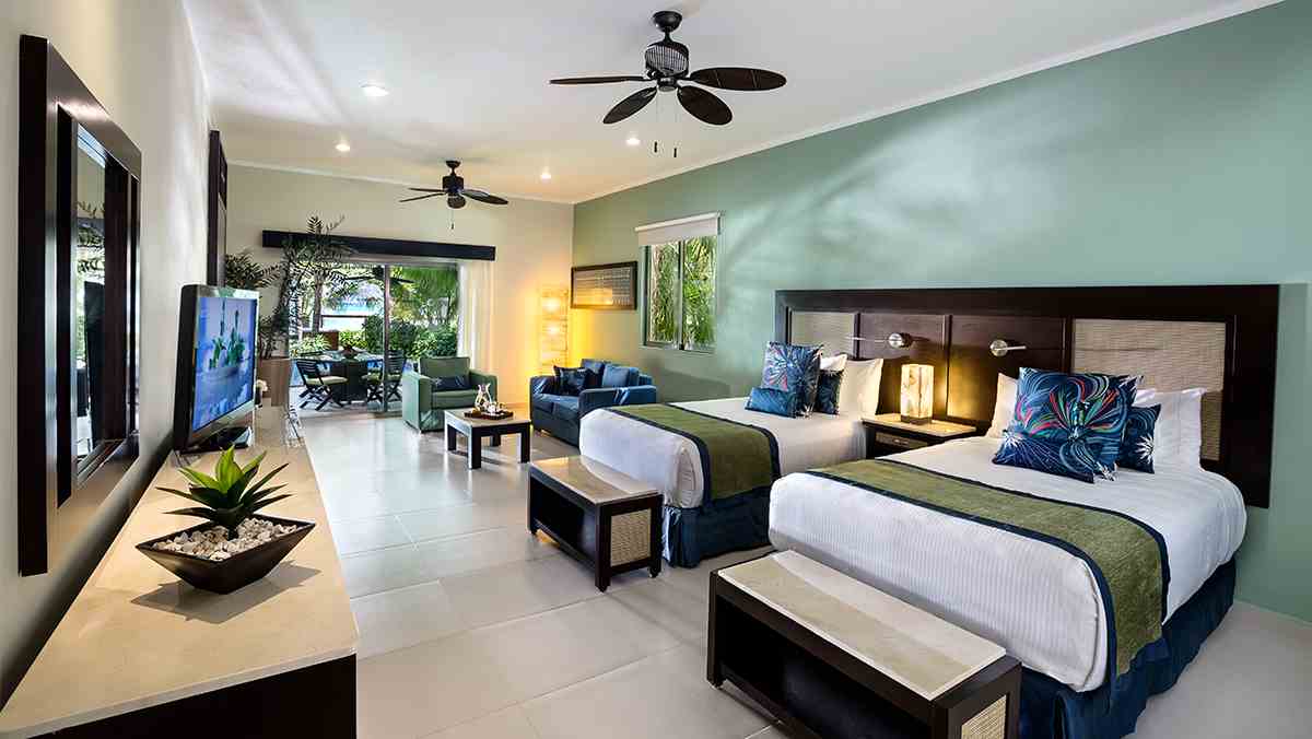 Elegant deluxe accommodations at the luxurious vacation destination | El Dorado Villa Maroma | Riviera Maya