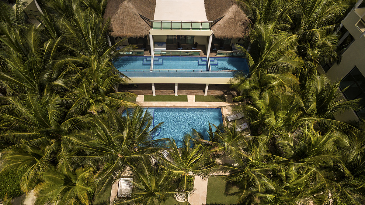 Exterior view of the luxurious vacation destination | El Dorado Villa Maroma | Riviera Maya
