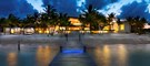 Spectacular exterior pier view at the luxury Riviera Maya beach resort | Azul Villa Esmeralda