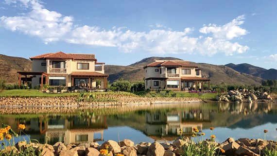 Exterior view at the best winery resort and spa | El Cielo Wine & Resorts | Mexico
