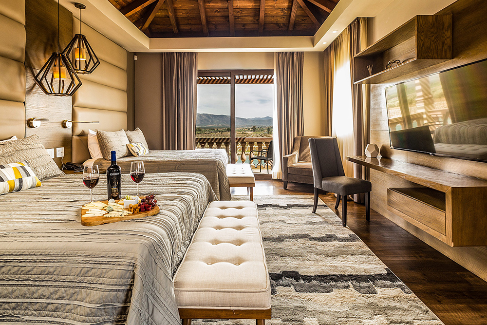 Wonderful accommodations at the winery resort and spa | El Cielo | Mexico
